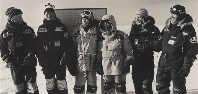 arctic expedition team