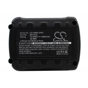 Battery for AEG  MC-BS12CA  BS12CA