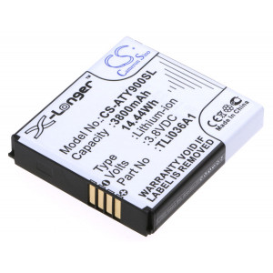 Battery for Alcatel  One Touch Link 4G+, One Touch Link 4G+ LTE, One Touch Link Y900, OneTouch Y901NB, Y900NB  TLi036A1