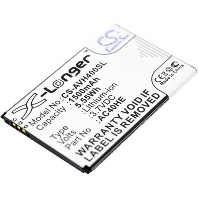 Battery for Archos  40 Helium  AC40HE