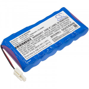 Battery for Biocare  PM900, PM900 Patient Monitor, PM900S, PM900S Patient Monitor  4S2P18650