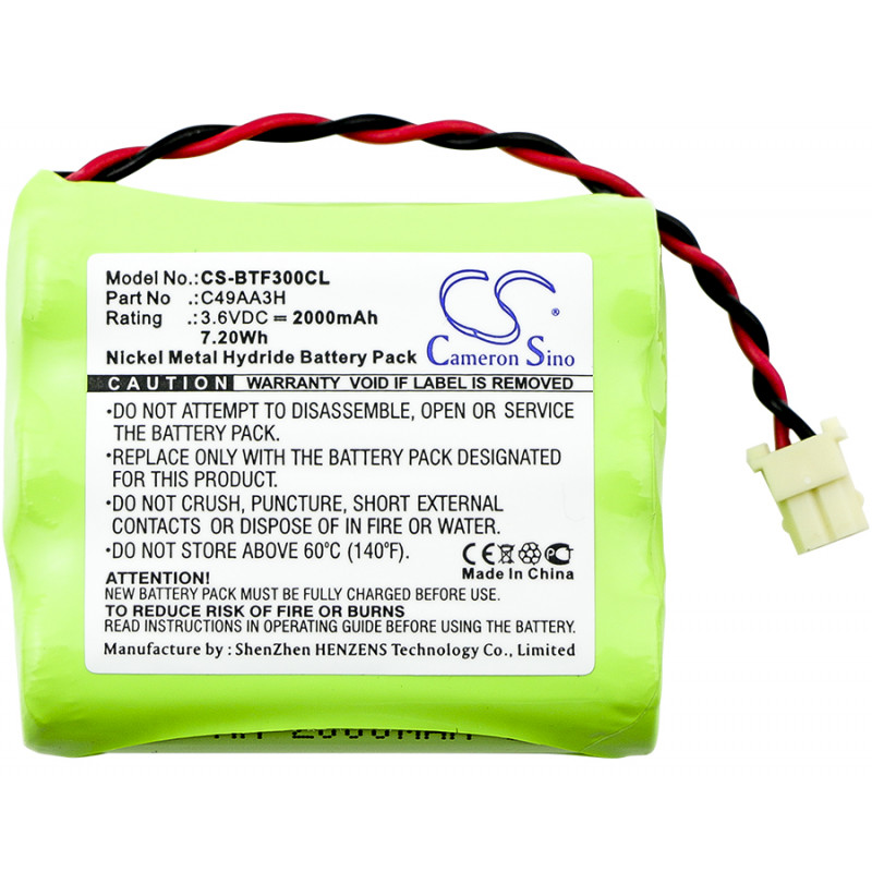 CS-BTF300CL Battery 2000mAh compatible with Freelance 2 Freestyle 300 Freelance 1 Freestyle 1000 Freestyle 500 BT Freestyle 600 replaces C49AA3H