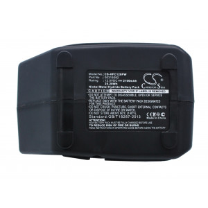 Battery for HILTI  SF121, SID121, TCD12  00315082, 00340470, SB12, SBP12, SFB120, SFB125, SFL12