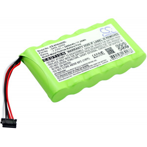 Battery for Hioki  3196, 3197, 3455, PW3360, PW3360 Clamp On Power Logger, PW336X power loggers, PW9002  3A992, 9459