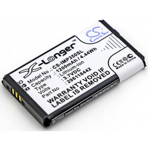 Battery for Ingenico  iMP350, iMP350-01P1575A, IMP350-USBLU01A, IMP350-USBLU03A, IMP350-USSCN01A, iSMP, iSMP Companion  296118442