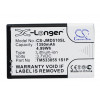 Battery for JBL  MD-51W, Play Up  TM533855 1S1P