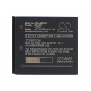 Battery for Leica  X1  18706, BP-DC8, EA-DC-8