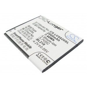 Battery for Lenovo  A656, A658T, A750e, A766, A770E, S650, S658t, S820, S820e  BL210