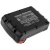 Battery for Milwaukee  0880-20, 2601, 2601-22, 2602-20, 2602-22, 2602-22CT, 2602-22DC, 2603-20, 2603-22, 2603-22CT, 2604-20, 2604-22, 2604-22CT, 2605-20, 2605-22, 2610, 2610-20, 2610-24, 2611, 2611-20, 2611-24, 2612-20, 2615-20, 2615-21, 2615-21CT, 2620, 