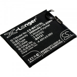 Battery for Meilan  M5 Note, M5 Note Global DualSIM, M5 Note Global DualSIM TD-LTE, Note 6  BA721