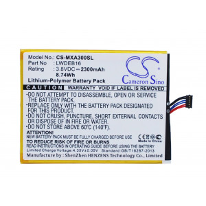 Battery for Micromax  A300, Canvas Gold  LWDEB16