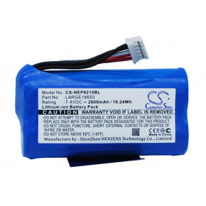 Battery for NEWPOS  NEW 8210, NEW8210  LARGE18650