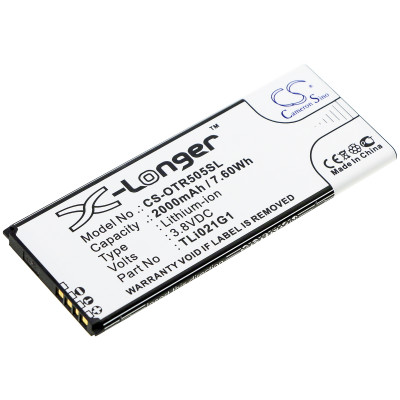 Get the Best TLi021G1 Battery for Alcatel 5005R at Typebattery Online Store!