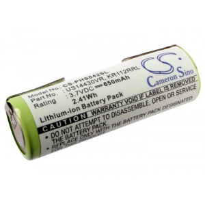 Battery for Philips  HS8420, HS8420/23  KR112RRL, US14430VR