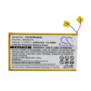 Battery for RCA  10", RCT6203W46, RCT6203W46 10"  MH49370