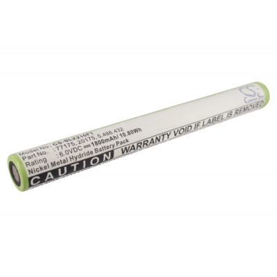 Battery for Streamlight  SL20X-LED, Ultrastinger  20175, 5.486.432, 77175, 9926J