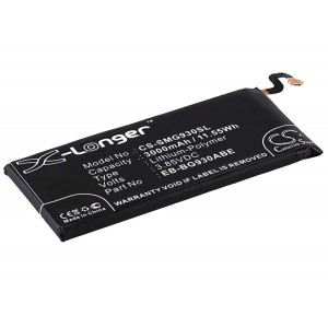 Battery for Samsung  Galaxy S7, Galaxy S7 Duos, Galaxy S7 XLTE, Hero, SM-G9308, SM-G930A, SM-G930F, SM-G930P, SM-G930R4, SM-G930T, SM-G930V  EB-BG930ABA, EB-BG930ABE, GH43-04574A, GH43-04574C