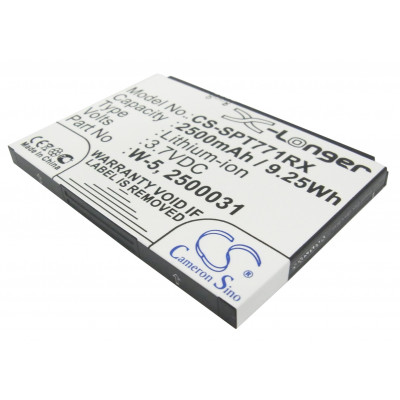 Battery for Sprint  AirCard 770S, AirCard 771S  2500031, 2500060, W-5