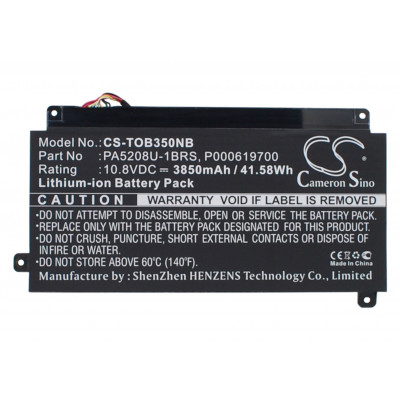 Battery for Toshiba  CB30-B, CB30-B-103, CB30-B-104, CB30-B1738, CB35-A3120, CB35-B3330, CB35-B3340, CB35-C3300, Chromebook 2, Chromebook 2 13.3, Chromebook 2 CB30, Chromebook 2 CB30-B, Chromebook 2 CB30-B-103, Chromebook 2 CB30-B-104, Chromebook 2 CB30-B