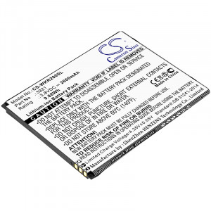 Battery for Wiko  ROBBY 2  3921
